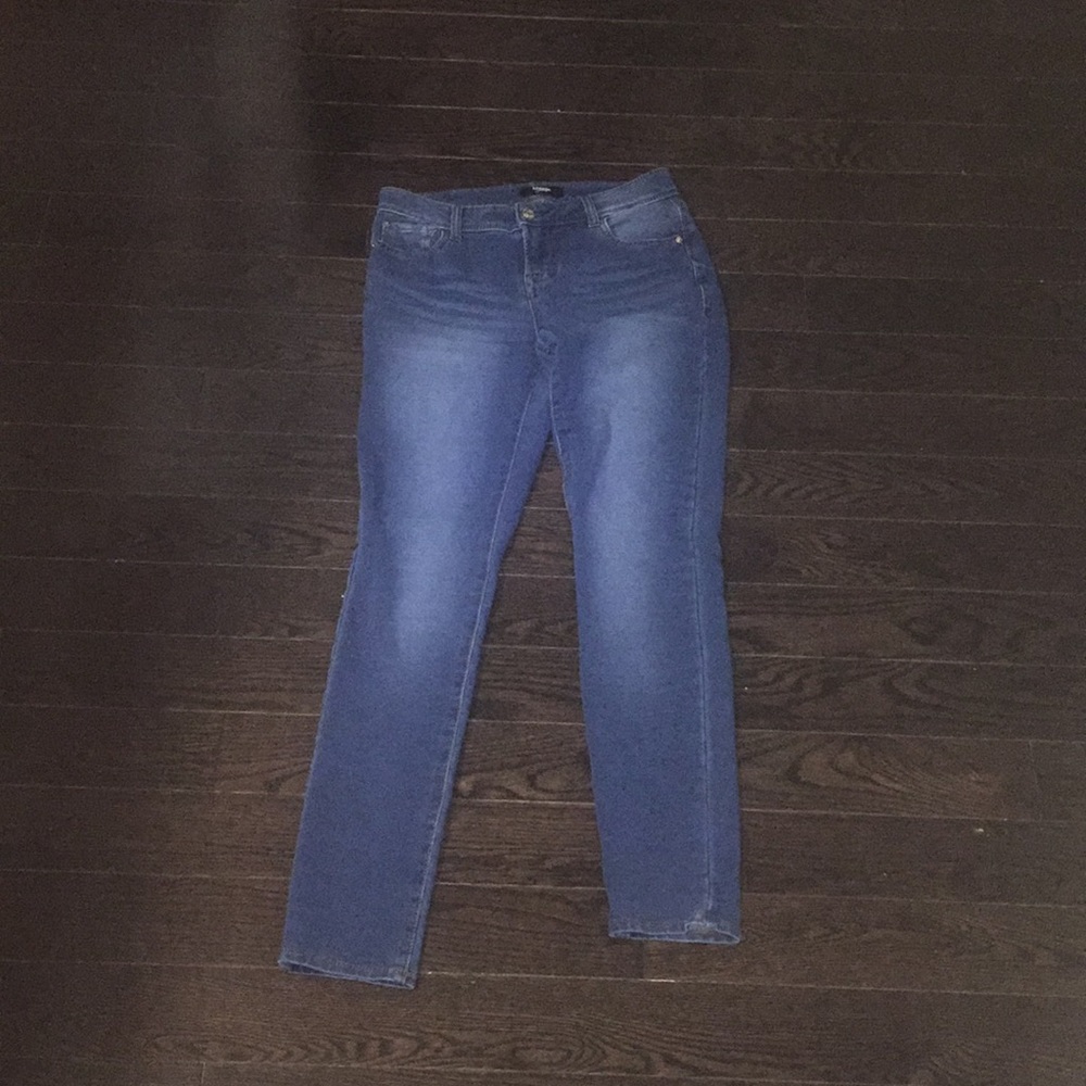 Blue Super Comfy Stretchy Jeans